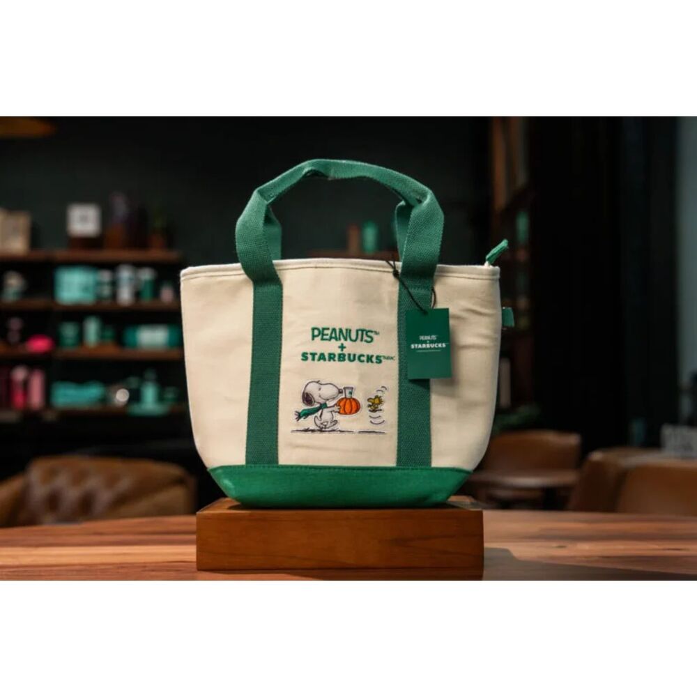 Peanuts + Starbucks Mini Tote